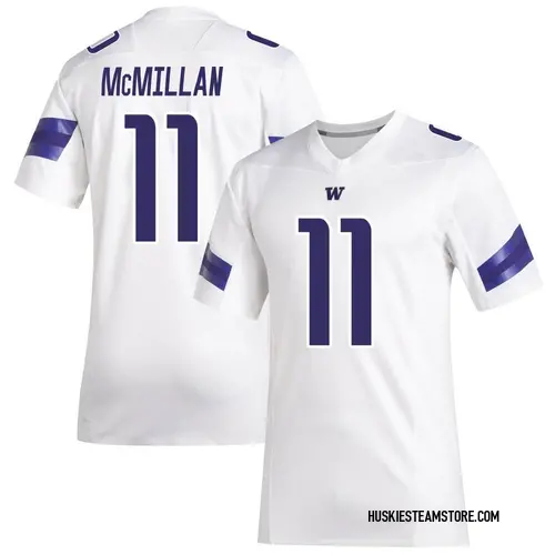 Hot] Get New Jalen McMillan Jersey #11 Washington Huskies Football Premier  Purple